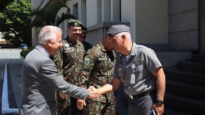 MINISTRO DA DEFESA REALIZA AULA MAGNA DO CURSO SUPERIOR DE DEFESA DA ESCOLA SUPERIOR DE GUERRA